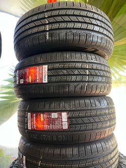 📲✔️215/55/16 Vendo set de Llantas Nuevas Supermax