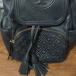 Tory Burch Leather Backpack 