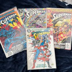 Superman Reign of the Supermen Comic Lot – 90s DC – Bagged