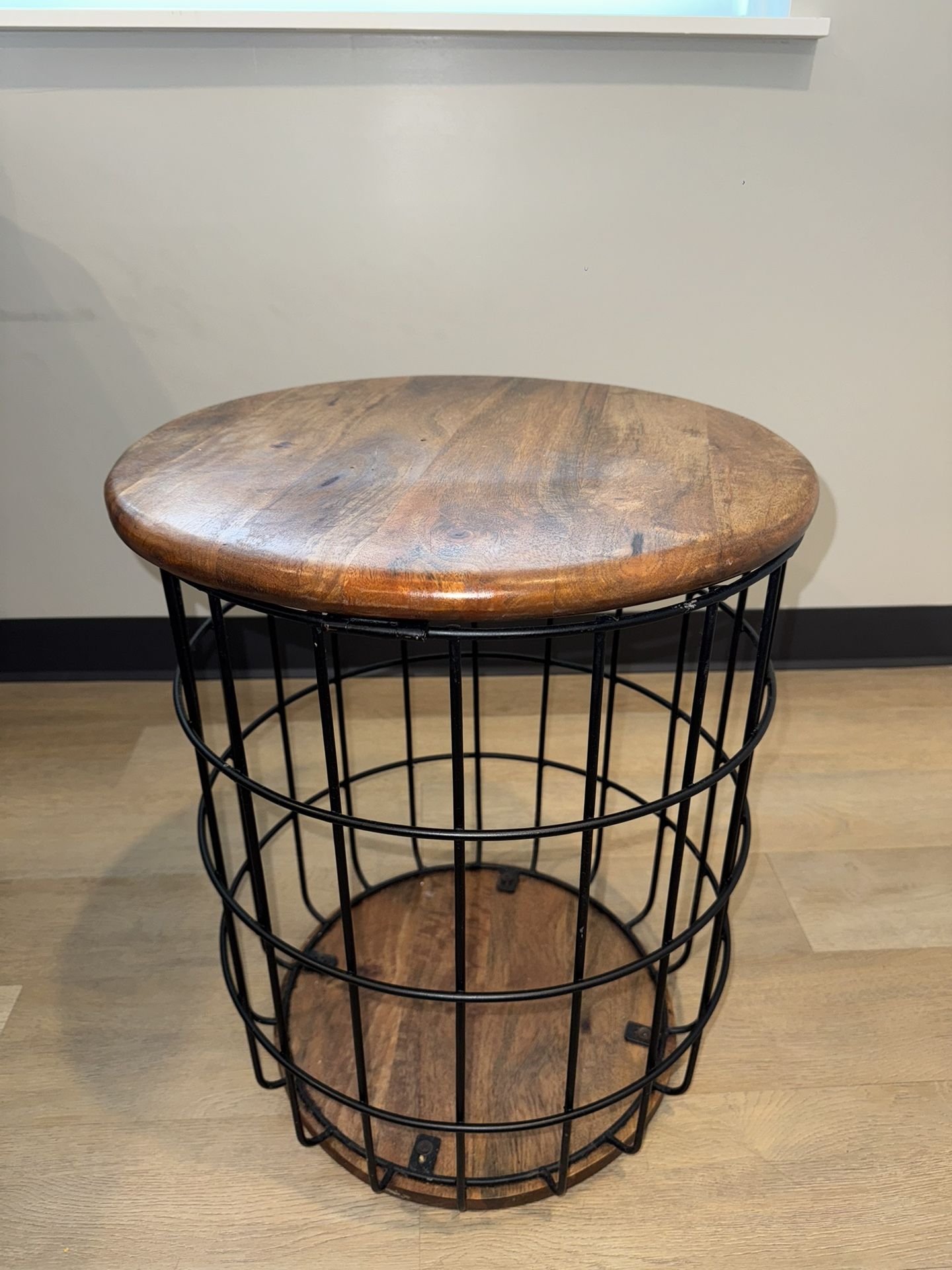 Side Table with Storage