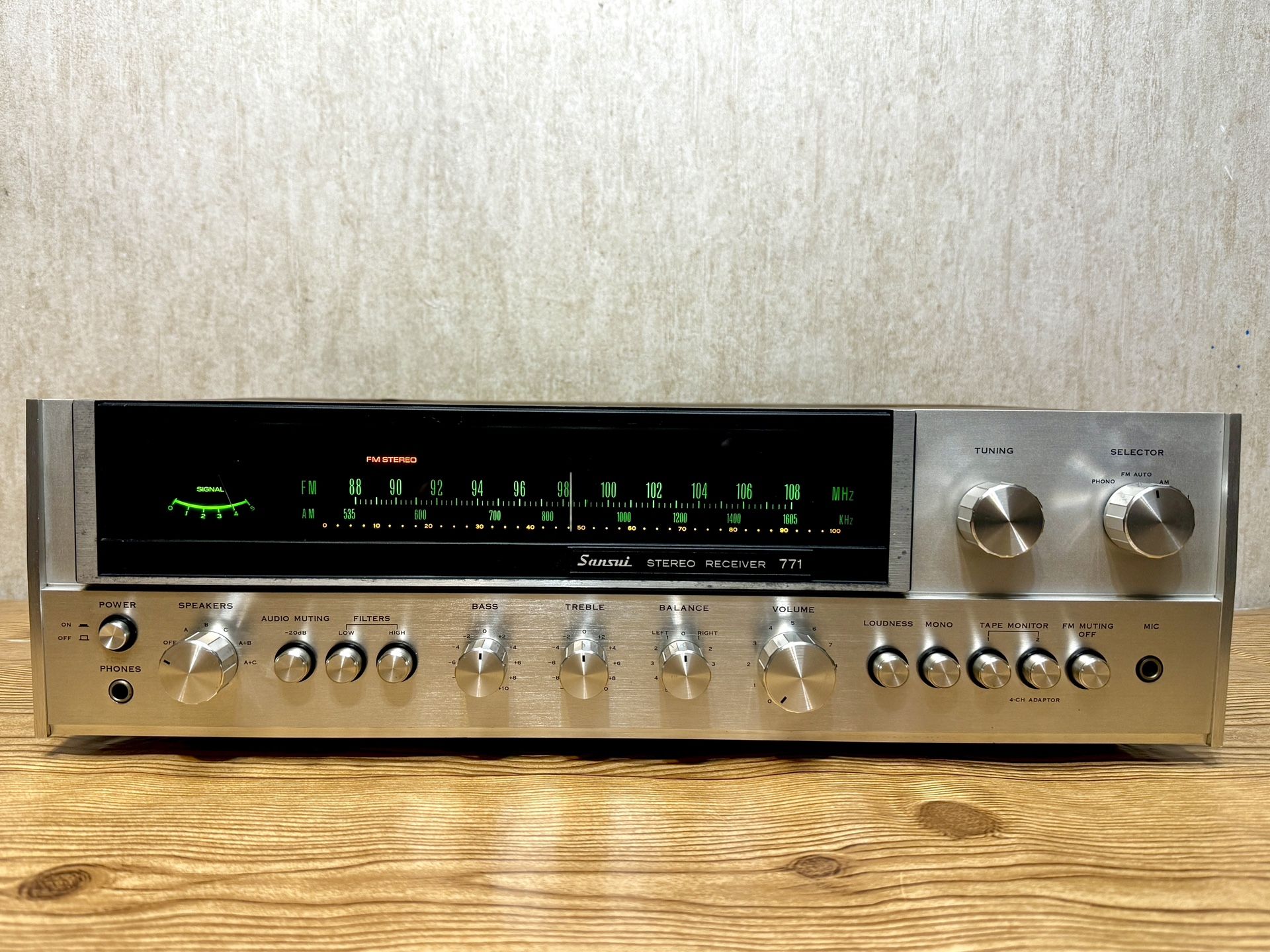 Vintage Sansui 771 Stereo Receiver *Serviced*