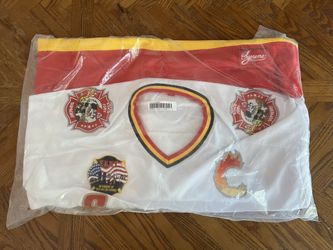 Supreme FDNY Hockey Jersey White Size XL