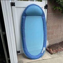 Swimways Elite Spring Float Hammock Pool Lounger, Inflatable Floats Hammock for Adults up to 250 lbs