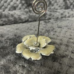 Flower Photo/Place Card Holder