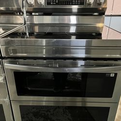 SAMSUNG 6.3 cu. ft. Smart Freestanding Electric Range with Flex Duo, No-Preheat Air Fry & Griddle in Stainless Steel