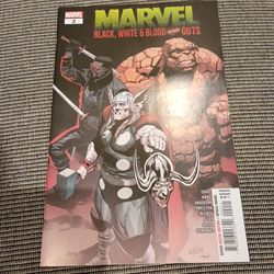 Marvel: Black, White & Blood and Guts #2 (Marvel Comics January 2026)