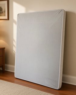 Gray 9” queen size box spring #1. Good condition.