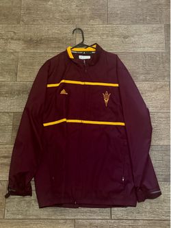ASU football adidas zip up