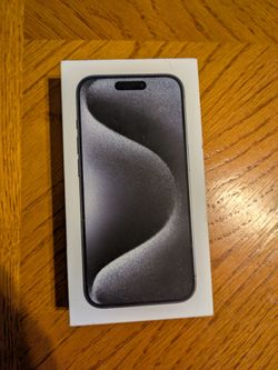 iPhone 15 Pro (1TB of Storage) w/ Charger and Headphones