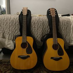Yamaha Acoustic Guitar With Case