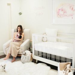 Sloan Acrylic Convertible Crib Pottery Barn