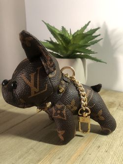 Real Louis Vuitton French Bulldog Keychain for Sale in San Diego