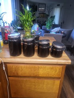 Kitchen Canisters 4 Set