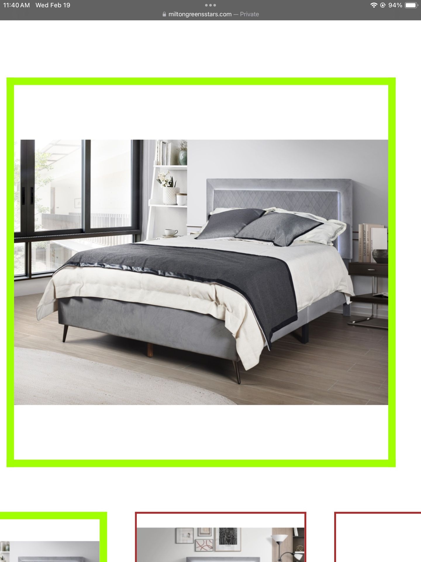 Beautiful Queen Bed Frame