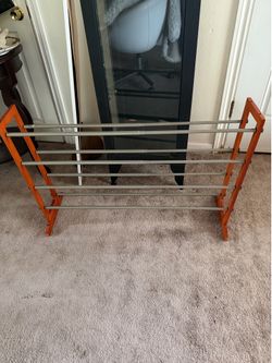 Shoe rack expandable