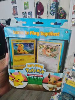 Pikachu & Eevee TCG Learn To Play Together 