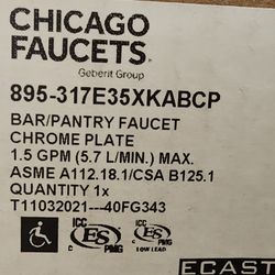 Chicago Faucet- New