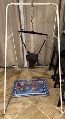 Jolly Jumper + Water Tummy Time Play Mat