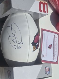 Dennis Gardeck autographed Football