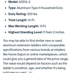 16 Ft Lader