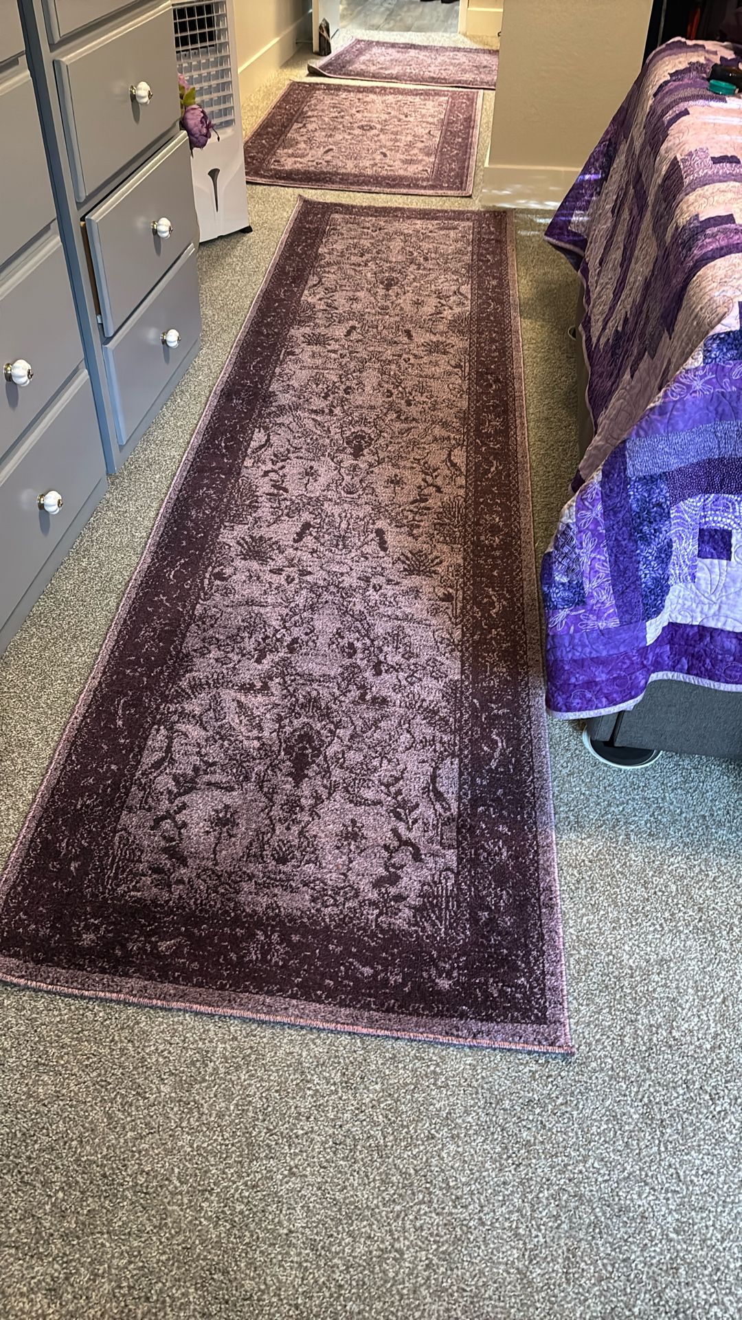 Purple & Lavendar Rugs & Runner