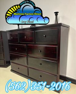 Nine drawer dresser Cherry pinewood Comoda cajonera nueva