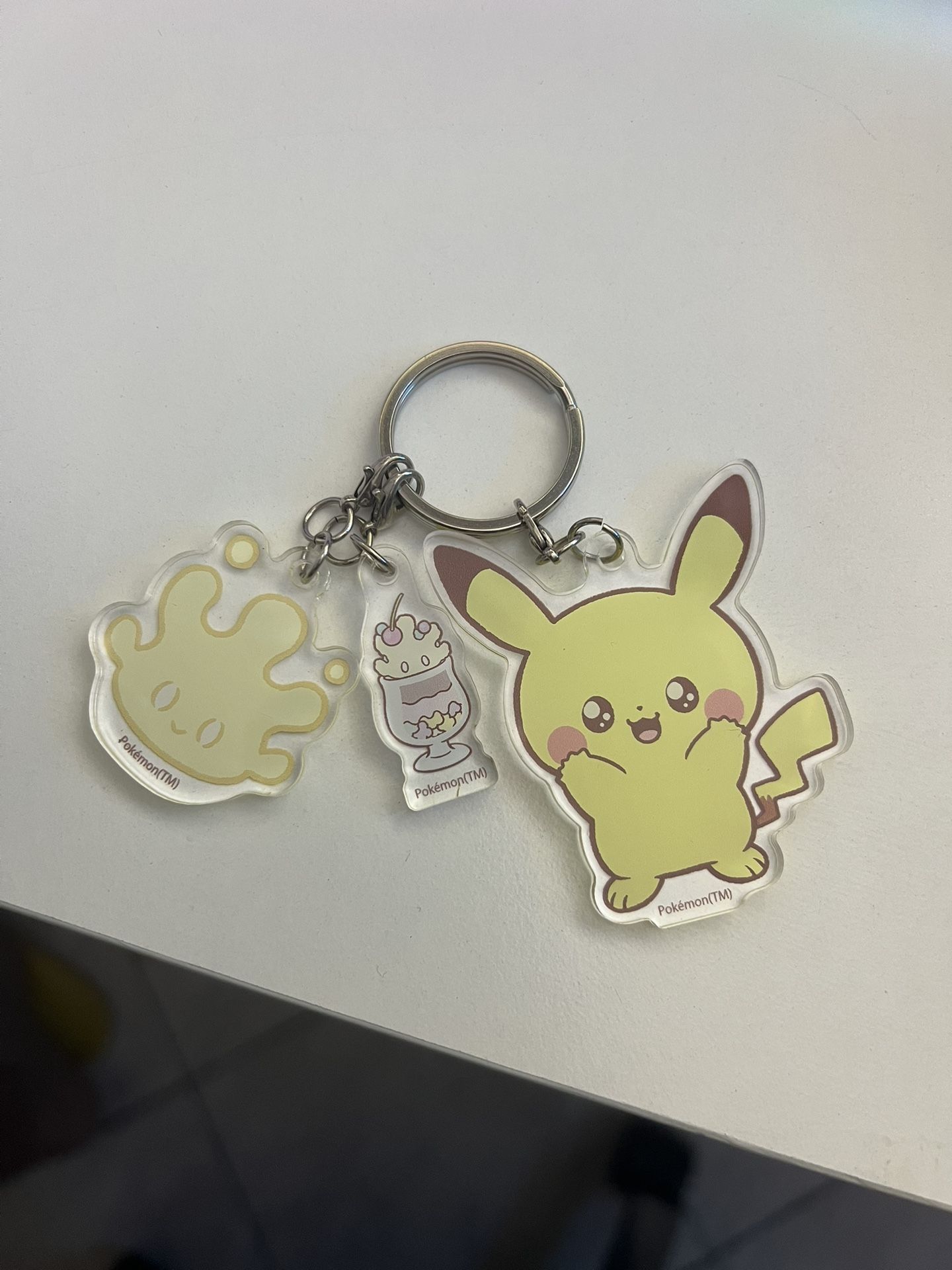 Pokémon poke peace pikachu acrylic keychains