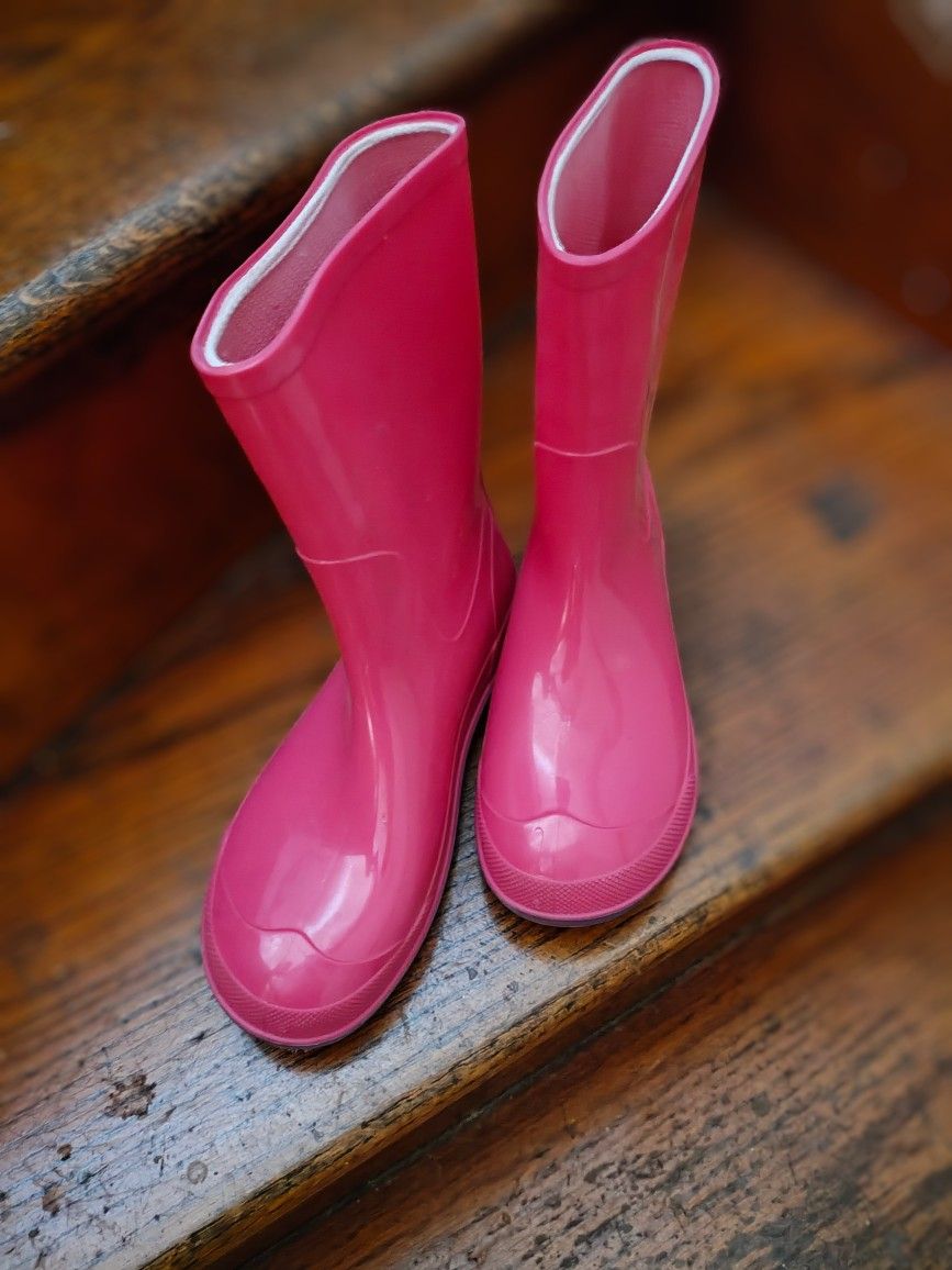 Girls Rain Boots Size 2-3