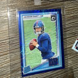 Jaxson Dart Optic Color Match Rookie 