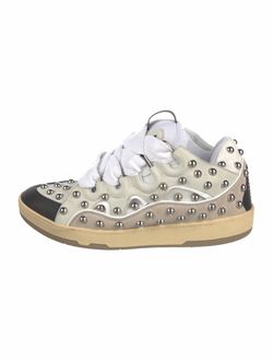 Lanvin Curb Studded Sneakers