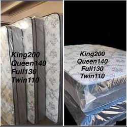 Mattresses King Queen Full Twin