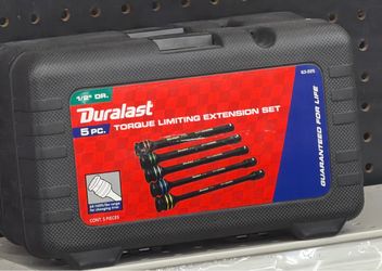 Duralast 5-Piece Torque Limiting Extension Set