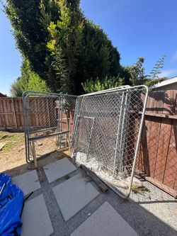 Metal Chain Link Fence Panels