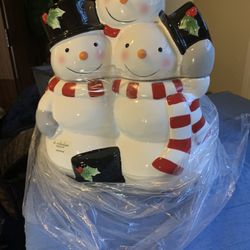 Hand Painted Cookie Jars 