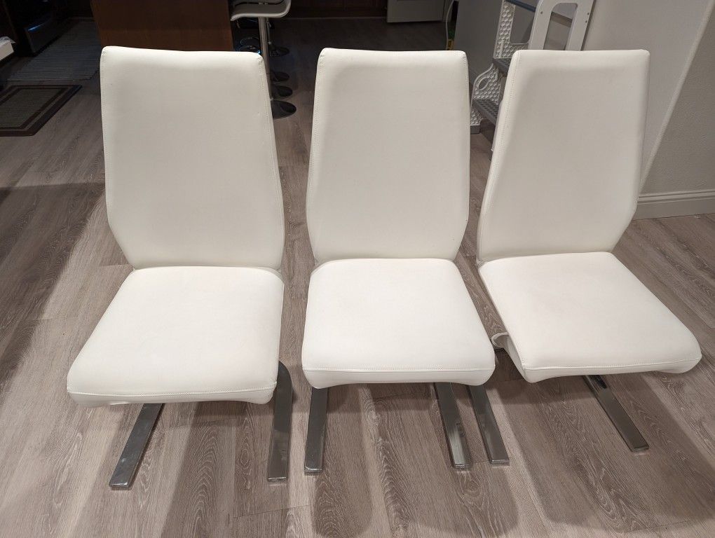 (Price Negotiable) 3 Dining Chairs ($70 Each)