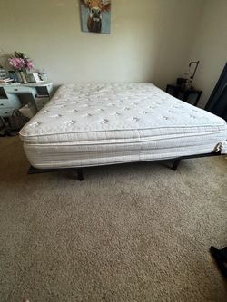 King size serta pillow top adjustable bed