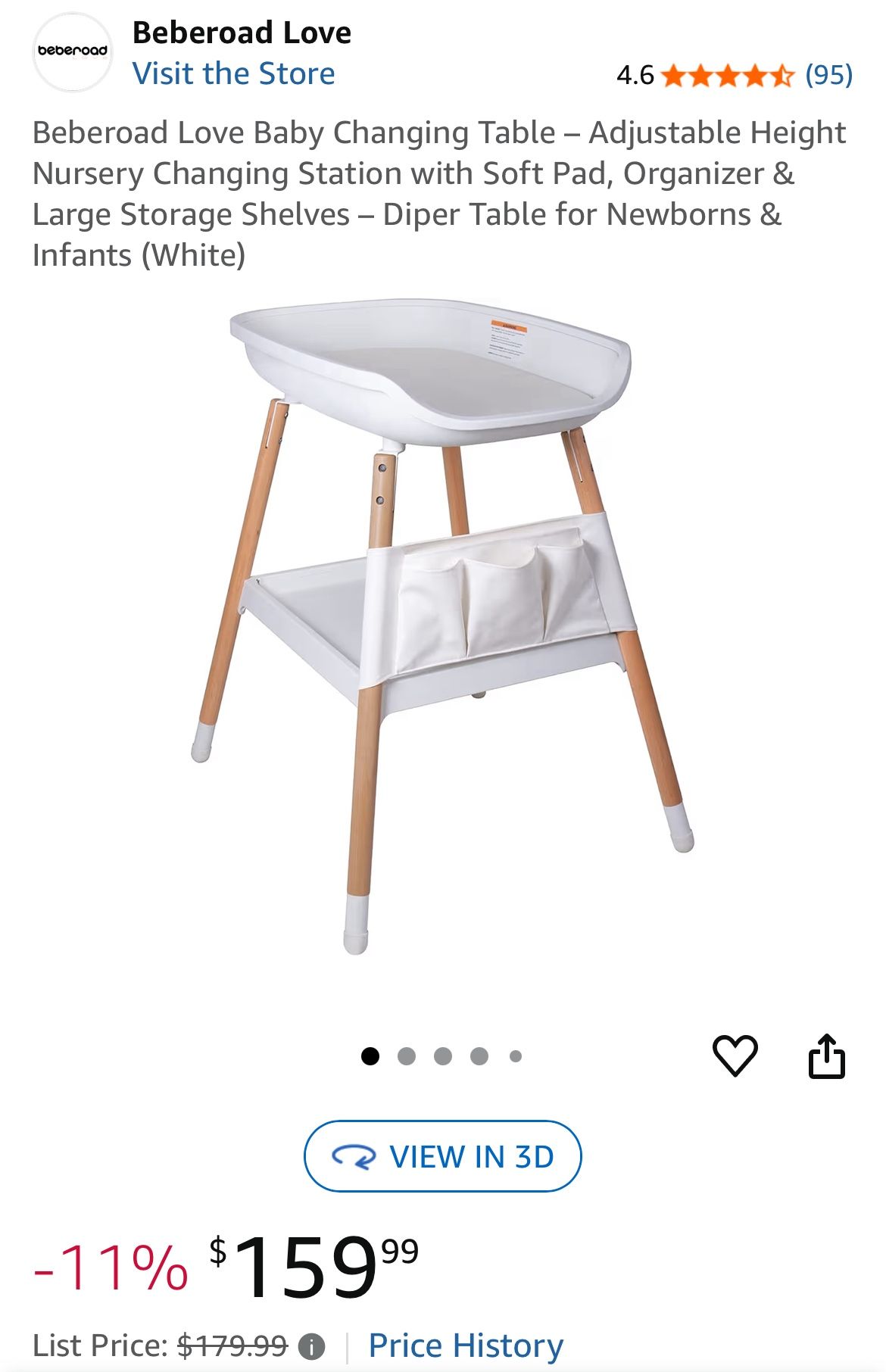 Baby Changing Table