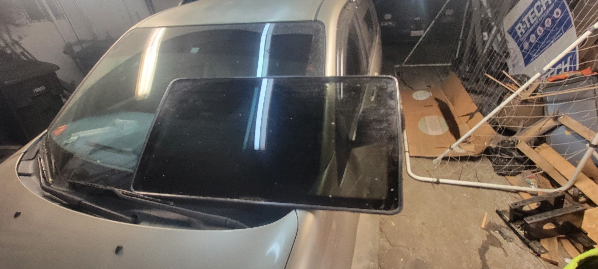 Cargo Astro Van Sliding Door Window 