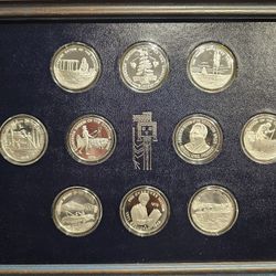 Silver Indian Tribal Nations Coins