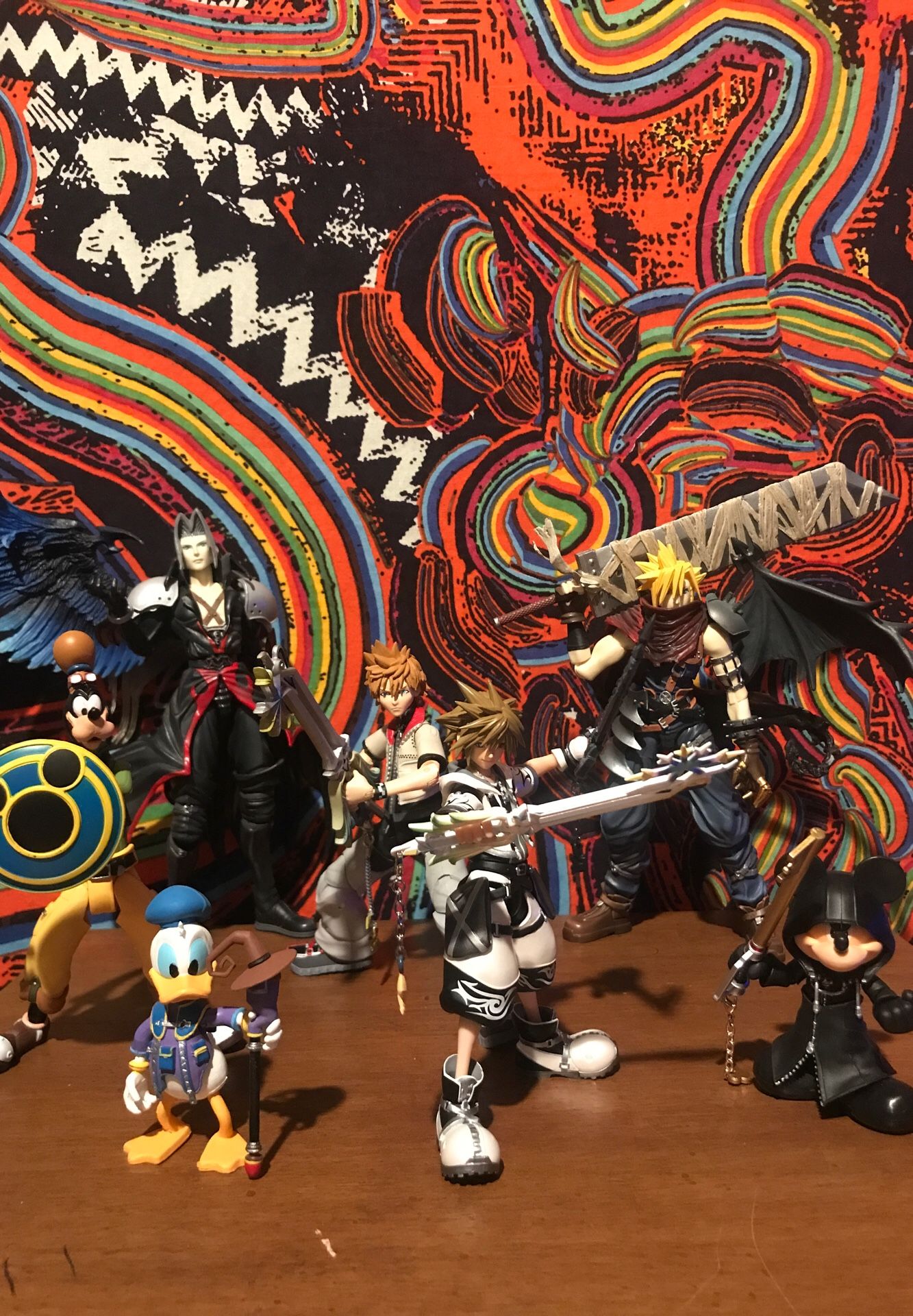 Kingdom Hearts figure collection