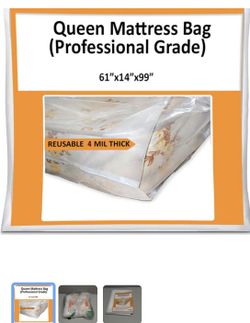 Queen size Mattress Bag for Moving Storage Cover