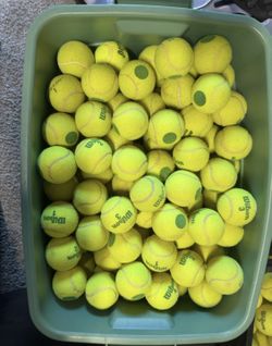 200 Used green dot tennis balls