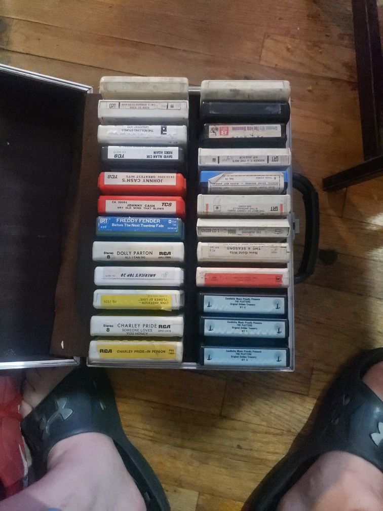 24 8 track tapes