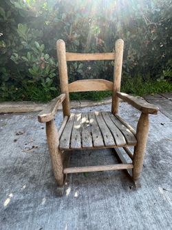 Child’s Rustic Rocking Chair