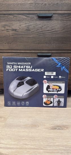 3D Shiatsu Foot Massager β Silvery