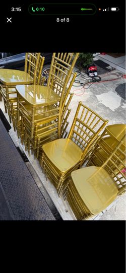 Gold Chiavari Chairs – Set of Multiple