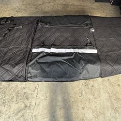 SUV Cargo Liner Dog Seat Covers + Seat Belt