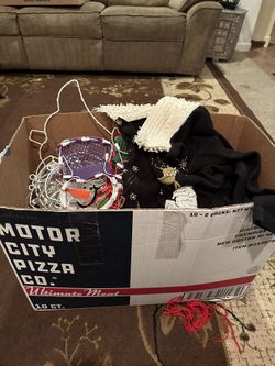 Big Box Of Random Christmas Decor