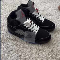 Black Metallic Reimagined 5’s