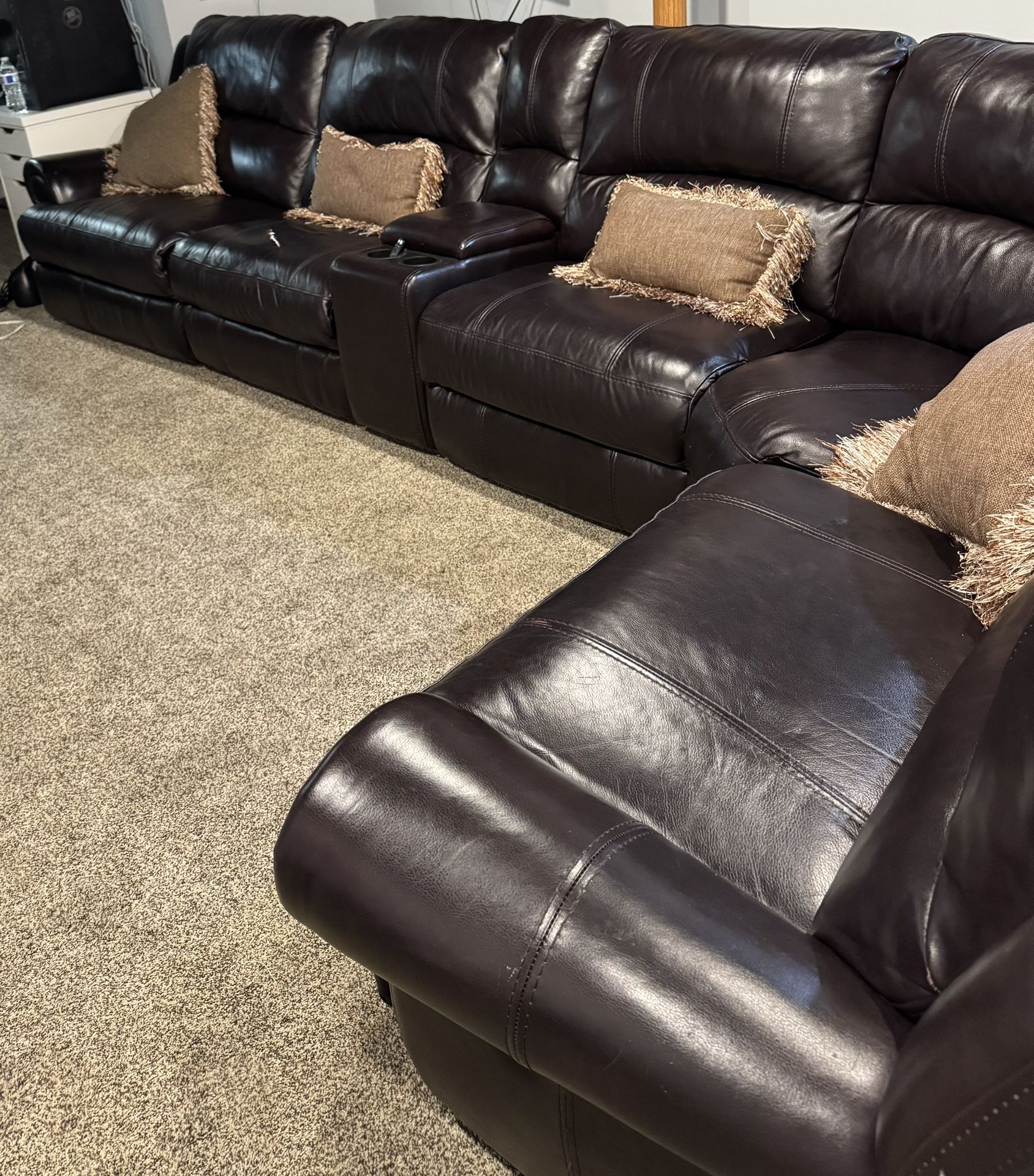 Sectional Leather